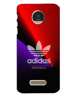 Чехол для Motorola MOTO Z Play с картинкой «Adidas Red Neon»
