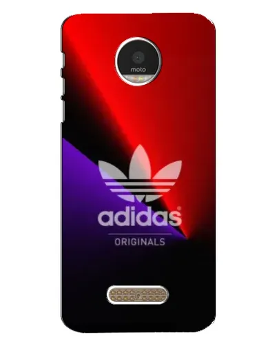 Чехол для Motorola MOTO Z Play с картинкой «Adidas Red Neon»