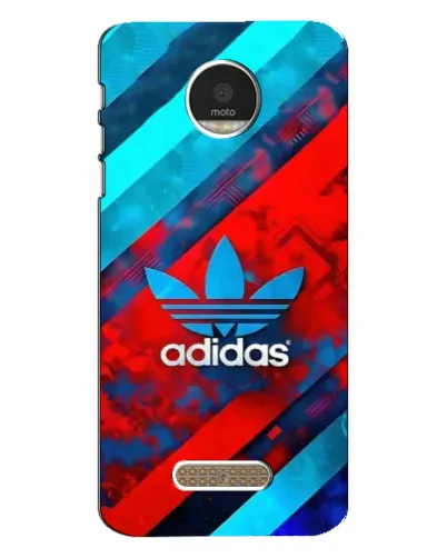 Чехол для Motorola MOTO Z Play с картинкой «Абстракция Adidas»