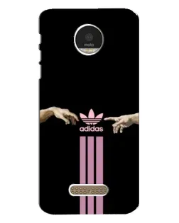Чехол для Motorola MOTO Z Play с картинкой «Adidas Hands»