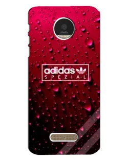 Чехол для Motorola MOTO Z Play с картинкой «Adidas Gold Marble»