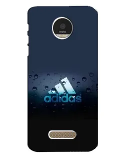 Чехол для Motorola MOTO Z Play с картинкой «Adidas Water Drops»