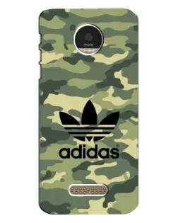 Чехол для Motorola MOTO Z Play с картинкой «Милитари стиль Adidas»