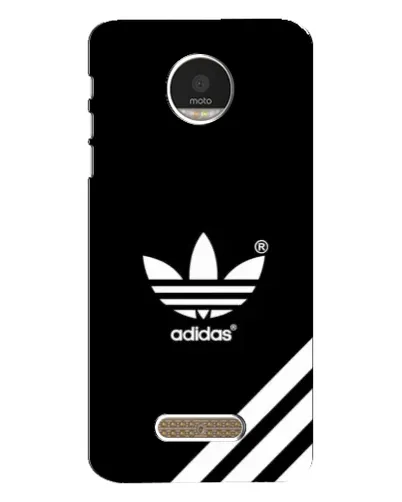 Чехол для Motorola MOTO Z Play с картинкой «Adidas с диагональными полосами»