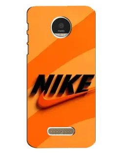 Чехол для Motorola MOTO Z Play с картинкой «Оранжевый драйв Nike» Чехол для Motorola MOTO Z Play с картинкой «Оранжевый драйв Nike»