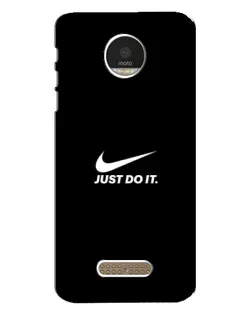 Чехол для Motorola MOTO Z Play с картинкой «Минимализм от Nike» Чехол для Motorola MOTO Z Play с картинкой «Минимализм от Nike»