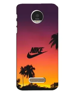 Чехол для Motorola MOTO Z Play с картинкой «Nike на закате солнца» Чехол для Motorola MOTO Z Play с картинкой «Nike на закате солнца»