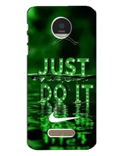 Чехол для Motorola MOTO Z Play с картинкой «Зеленый неоновый Nike» Чехол для Motorola MOTO Z Play с картинкой «Зеленый неоновый Nike»
