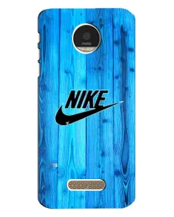 Чехол для Motorola MOTO Z Play с картинкой «Голубое дерево Nike» Чехол для Motorola MOTO Z Play с картинкой «Голубое дерево Nike»