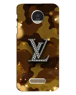 Чехол для Motorola MOTO Z Play с картинкой «Камуфляжный Louis Vuitton»