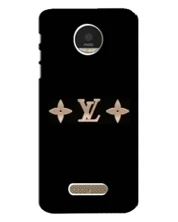 Чехол для Motorola MOTO Z Play с картинкой «Louis Vuitton — минимализм»