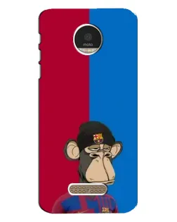 Чехол для Motorola MOTO Z Play с картинкой «Bored Ape — фанат Барсы» Чехол для Motorola MOTO Z Play с картинкой «Bored Ape — фанат Барсы»