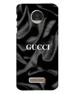 Чехол для Motorola MOTO Z Play с картинкой «Gucci — шелковые волны»