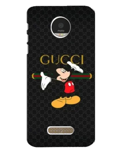 Чехол для Motorola MOTO Z Play с картинкой «Микки Маус Gucci»