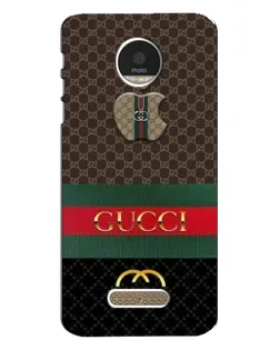 Чехол для Motorola MOTO Z Play с картинкой «Gucci — брендированный десерт» Чехол для Motorola MOTO Z Play с картинкой «Gucci — брендированный десерт»