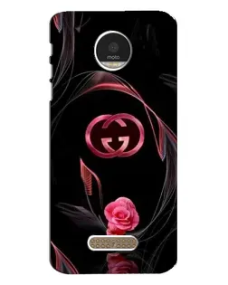 Чехол для Motorola MOTO Z Play с картинкой «Gucci — неоновая роза» Чехол для Motorola MOTO Z Play с картинкой «Gucci — неоновая роза»