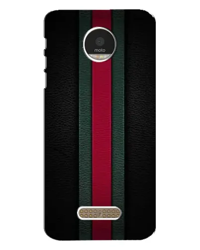 Чехол для Motorola MOTO Z Play с картинкой «Gucci — неоновая линия»