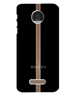 Чехол для Motorola MOTO Z Play с картинкой «Gucci — строгая линия» Чехол для Motorola MOTO Z Play с картинкой «Gucci — строгая линия»