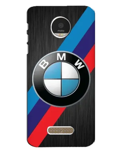 Чехол для Motorola MOTO Z Play с картинкой «BMW M-stripes стиль»
