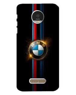 Чехол для Motorola MOTO Z Play с картинкой «BMW M-Power неон»