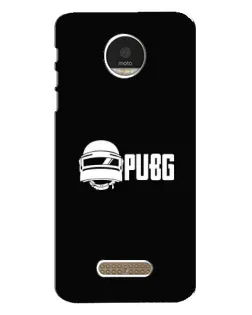 Чехол для Motorola MOTO Z Play с картинкой «PUBG — классический лого»