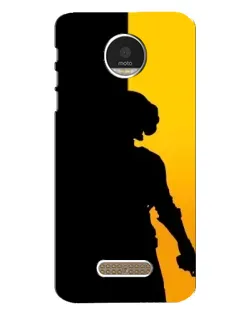 Чехол для Motorola MOTO Z Play с картинкой «Тень воина PUBG»