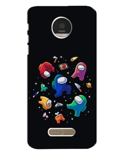 Чехол для Motorola MOTO Z Play с картинкой «Among Us космос» Чехол для Motorola MOTO Z Play с картинкой «Among Us космос»
