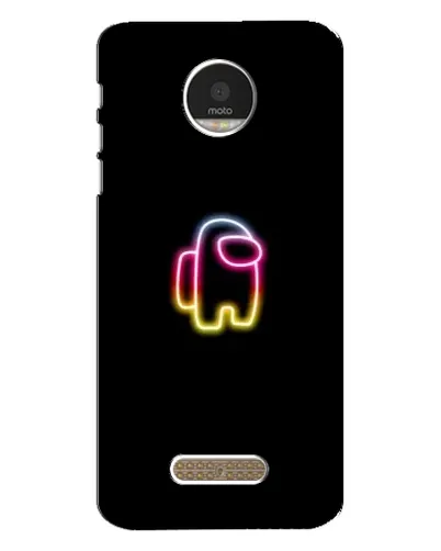 Чехол для Motorola MOTO Z Play с картинкой «Among Us градиент» Чехол для Motorola MOTO Z Play с картинкой «Among Us градиент»