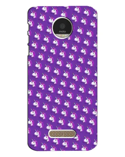 Чехол для Motorola MOTO Z Play с картинкой «Единороги на фиолетовом» Чехол для Motorola MOTO Z Play с картинкой «Единороги на фиолетовом»