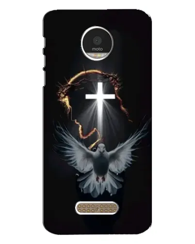 Чехол для Motorola MOTO Z Play с картинкой «Голубь и Свет» Чехол для Motorola MOTO Z Play с картинкой «Голубь и Свет»