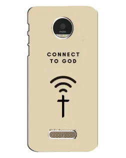 Чохол для Motorola MOTO Z Play з картинкою «Молитва Connect»