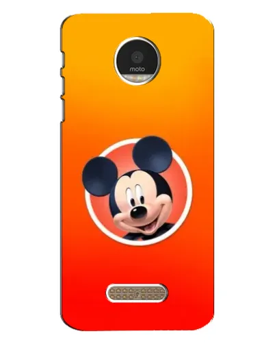 Чехол для Motorola MOTO Z Play с картинкой «Mickey в круге»