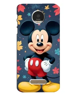 Чехол для Motorola MOTO Z Play с картинкой «Осенний Mickey Mouse»