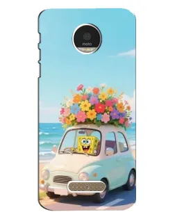 Чехол для Motorola MOTO Z Play с картинкой «Автомобильное путешествие»