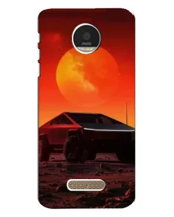 Чехол для Motorola MOTO Z Play с картинкой «Cybertruck на Марсе» Чехол для Motorola MOTO Z Play с картинкой «Cybertruck на Марсе»