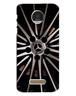 Чехол для Motorola MOTO Z Play с картинкой «Диск Mercedes»