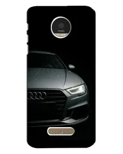 Чехол для Motorola MOTO Z Play с картинкой «Audi — детализация кузова» Чехол для Motorola MOTO Z Play с картинкой «Audi — детализация кузова»