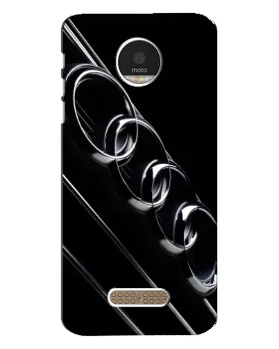 Чехол для Motorola MOTO Z Play с картинкой «Audi — абстрактные кольца» Чехол для Motorola MOTO Z Play с картинкой «Audi — абстрактные кольца»