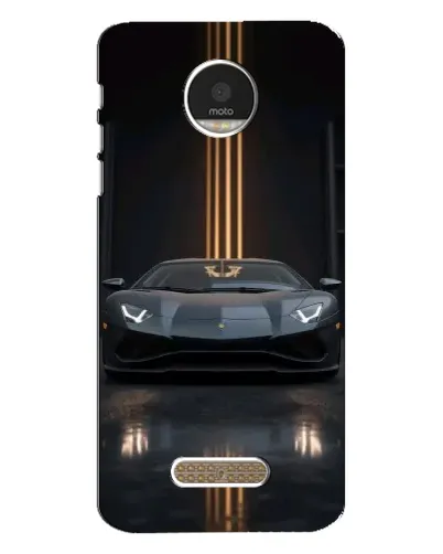 Чехол для Motorola MOTO Z Play с картинкой «Lamborghini золотые линии» Чехол для Motorola MOTO Z Play с картинкой «Lamborghini золотые линии»