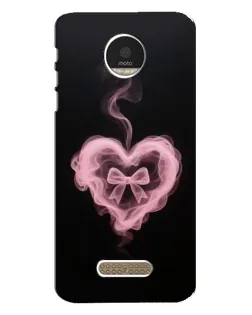 Чехол для Motorola MOTO Z Play с картинкой «Дымчатое сердце» Чехол для Motorola MOTO Z Play с картинкой «Дымчатое сердце»