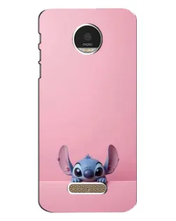 Чехол для Motorola MOTO Z Play с картинкой «Stitch выглядывает»