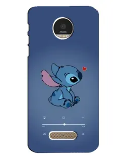 Чехол для Motorola MOTO Z Play с картинкой «Музыкальный Stitch»