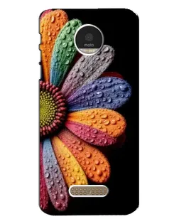 Чехол для Motorola MOTO Z Play с картинкой «Радужный цветок» Чехол для Motorola MOTO Z Play с картинкой «Радужный цветок»
