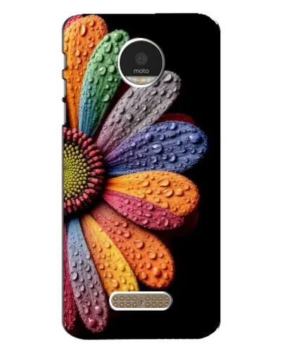 Чехол для Motorola MOTO Z Play с картинкой «Радужный цветок» Чехол для Motorola MOTO Z Play с картинкой «Радужный цветок»