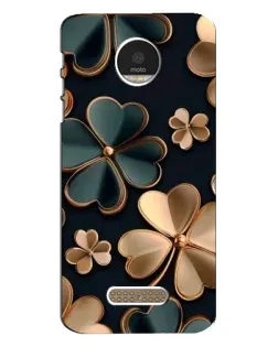 Чехол для Motorola MOTO Z Play с картинкой «Клевер в золоте» Чехол для Motorola MOTO Z Play с картинкой «Клевер в золоте»