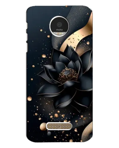 Чехол для Motorola MOTO Z Play с картинкой «Черный лотос» Чехол для Motorola MOTO Z Play с картинкой «Черный лотос»