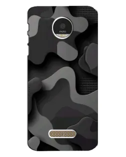 Чехол для Motorola MOTO Z Play с картинкой «Темный абстрактный камуфляж» Чехол для Motorola MOTO Z Play с картинкой «Темный абстрактный камуфляж»