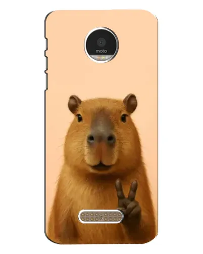 Чехол для Motorola MOTO Z Play с картинкой «Капибара виктория» Чехол для Motorola MOTO Z Play с картинкой «Капибара виктория»