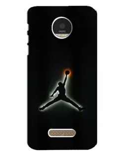 Чехол для Motorola MOTO Z с картинкой «Jordan Gradient Logo»