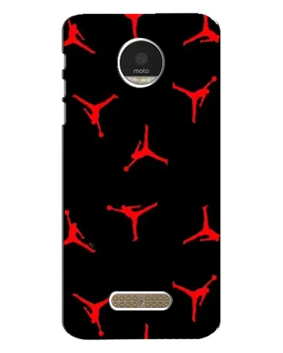 Чехол для Motorola MOTO Z с картинкой «Jordan Red Pattern» Чехол для Motorola MOTO Z с картинкой «Jordan Red Pattern»